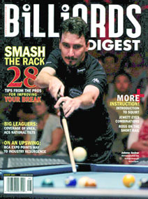 Billiards Digest Cover February 2003